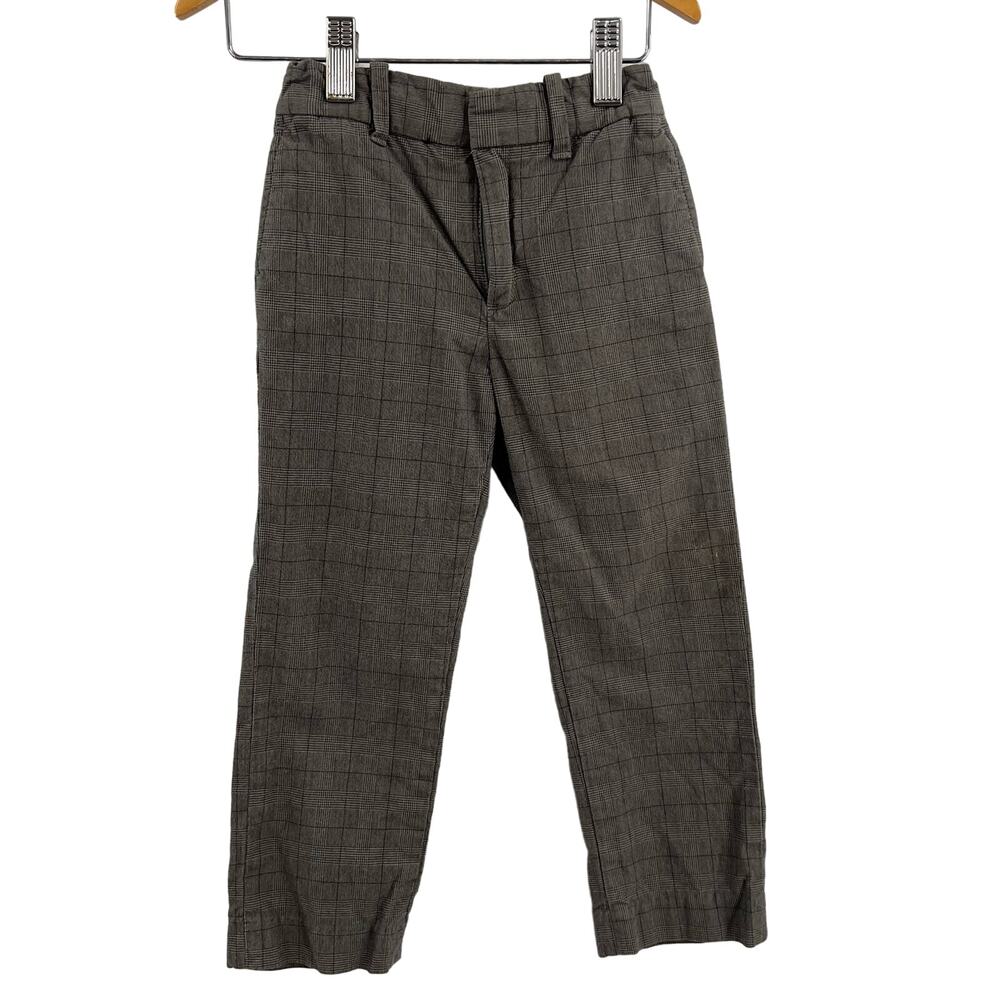 Crewcuts Dress Pant Boys 4 Grey‎ Plaid
